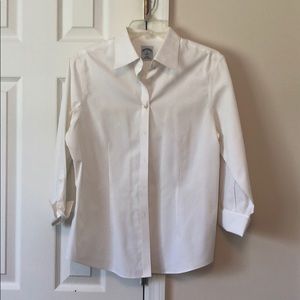 Brooks Brothers, fitted, long-sleeved shirt
